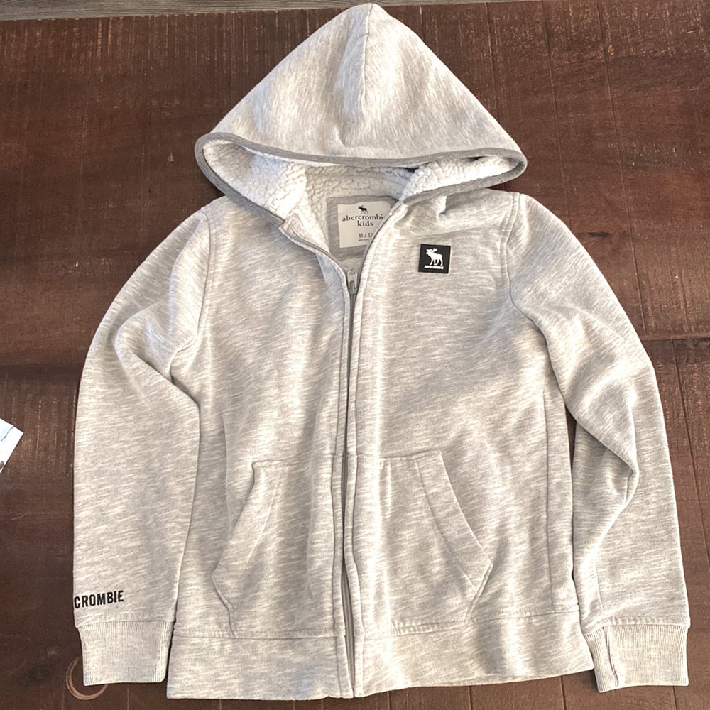 Abercrombie and Fitch Kids full zip hoodie 11/12